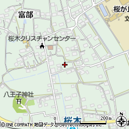 静岡県掛川市富部630-14周辺の地図