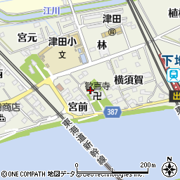 愛知県豊橋市横須賀町横須賀41周辺の地図