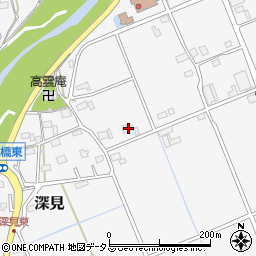 静岡県袋井市深見270周辺の地図