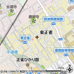 大阪府摂津市東正雀11-19周辺の地図