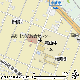 兵庫県高砂市松陽周辺の地図