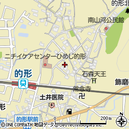 兵庫県姫路市的形町的形215周辺の地図
