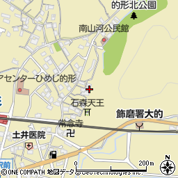 兵庫県姫路市的形町的形244周辺の地図