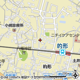 兵庫県姫路市的形町的形787周辺の地図
