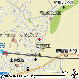兵庫県姫路市的形町的形246周辺の地図