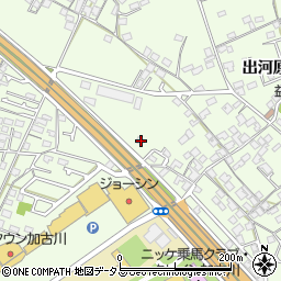 兵庫県加古川市東神吉町出河原443-3周辺の地図
