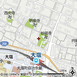 兵庫県姫路市大塩町343周辺の地図