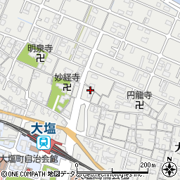 兵庫県姫路市大塩町425周辺の地図