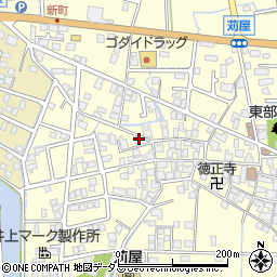 兵庫県たつの市御津町苅屋605周辺の地図