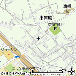 兵庫県加古川市東神吉町出河原525周辺の地図