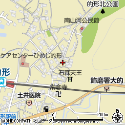 兵庫県姫路市的形町的形248周辺の地図