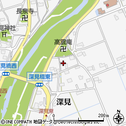 静岡県袋井市深見1013-3周辺の地図