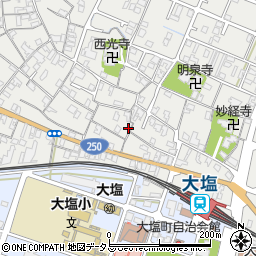 兵庫県姫路市大塩町261周辺の地図