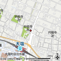 兵庫県姫路市大塩町434周辺の地図