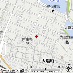 兵庫県姫路市大塩町141周辺の地図