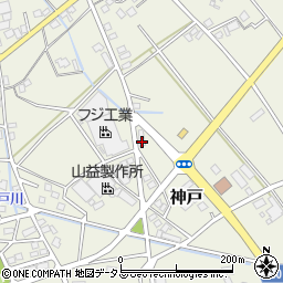 静岡県榛原郡吉田町神戸2678周辺の地図