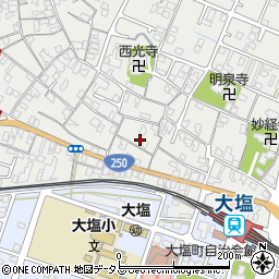 兵庫県姫路市大塩町263周辺の地図