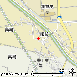 京都府木津川市山城町綺田綾杉20周辺の地図