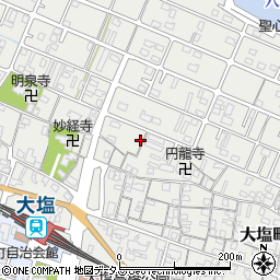 兵庫県姫路市大塩町123周辺の地図