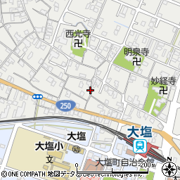 兵庫県姫路市大塩町260周辺の地図