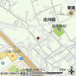 兵庫県加古川市東神吉町出河原505周辺の地図