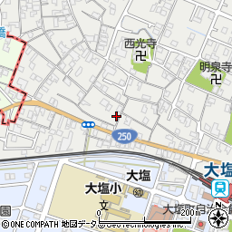 兵庫県姫路市大塩町268周辺の地図