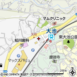 ふくい歯科診療所周辺の地図