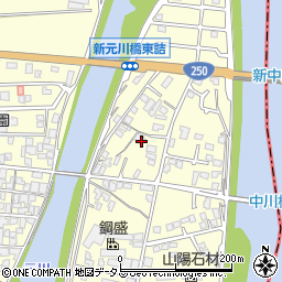 兵庫県たつの市御津町苅屋1319周辺の地図