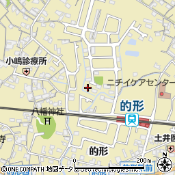 兵庫県姫路市的形町的形790周辺の地図