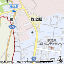 静岡県牧之原市布引原1076周辺の地図