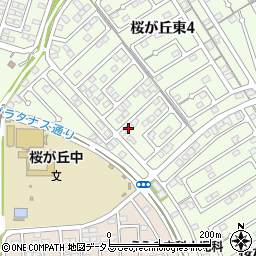 岡山県赤磐市桜が丘東4丁目4-171周辺の地図