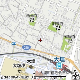 兵庫県姫路市大塩町317周辺の地図