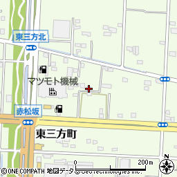 静岡県浜松市中央区東三方町286周辺の地図