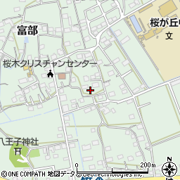 静岡県掛川市富部977周辺の地図