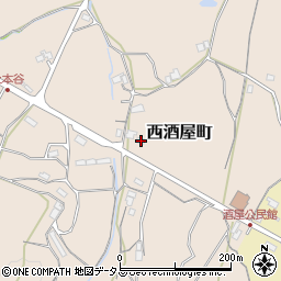 広島県三次市西酒屋町442周辺の地図