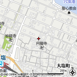 兵庫県姫路市大塩町144周辺の地図