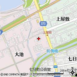 静岡県掛川市大池125周辺の地図