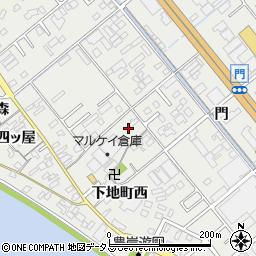 愛知県豊橋市下地町門133周辺の地図