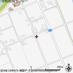静岡県袋井市深見136周辺の地図