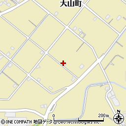 静岡県浜松市中央区大山町3966周辺の地図