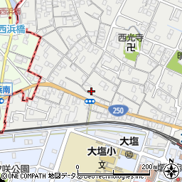 兵庫県姫路市大塩町279周辺の地図