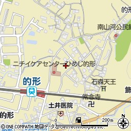 兵庫県姫路市的形町的形224周辺の地図