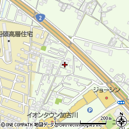 兵庫県加古川市東神吉町出河原807周辺の地図