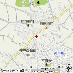 静岡県榛原郡吉田町神戸3986周辺の地図