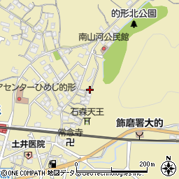 兵庫県姫路市的形町的形253周辺の地図