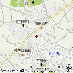 静岡県榛原郡吉田町神戸3983-1周辺の地図
