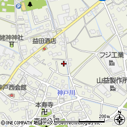 静岡県榛原郡吉田町神戸2894周辺の地図