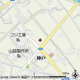 静岡県榛原郡吉田町神戸2819周辺の地図