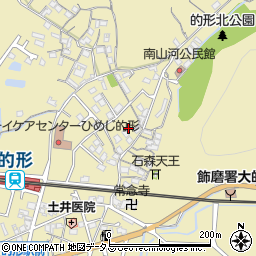 兵庫県姫路市的形町的形274周辺の地図