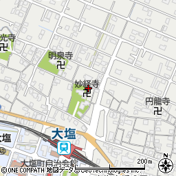 兵庫県姫路市大塩町353周辺の地図